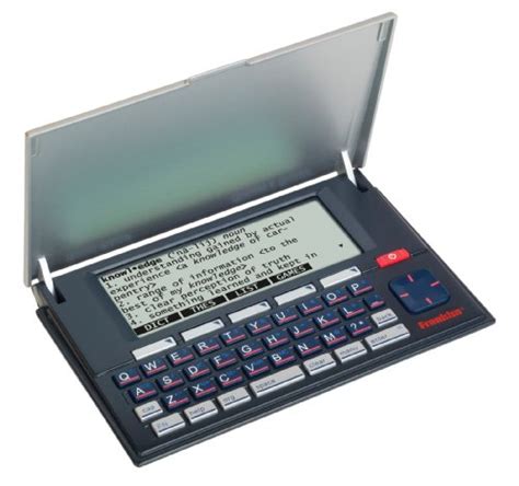 franklin electronic dictionary|Franklin Merriam Webster Advanced Dictionary and .